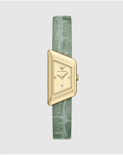 Emporio Armani - Green Analogue Watch