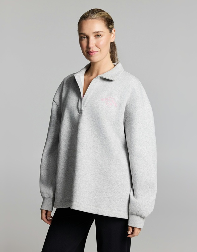 Rockwear - Cosy Fleece Collared Sweat