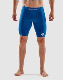 SKINS - SKINS Compression Men's Series-1 Active Half Tight Bright Blue