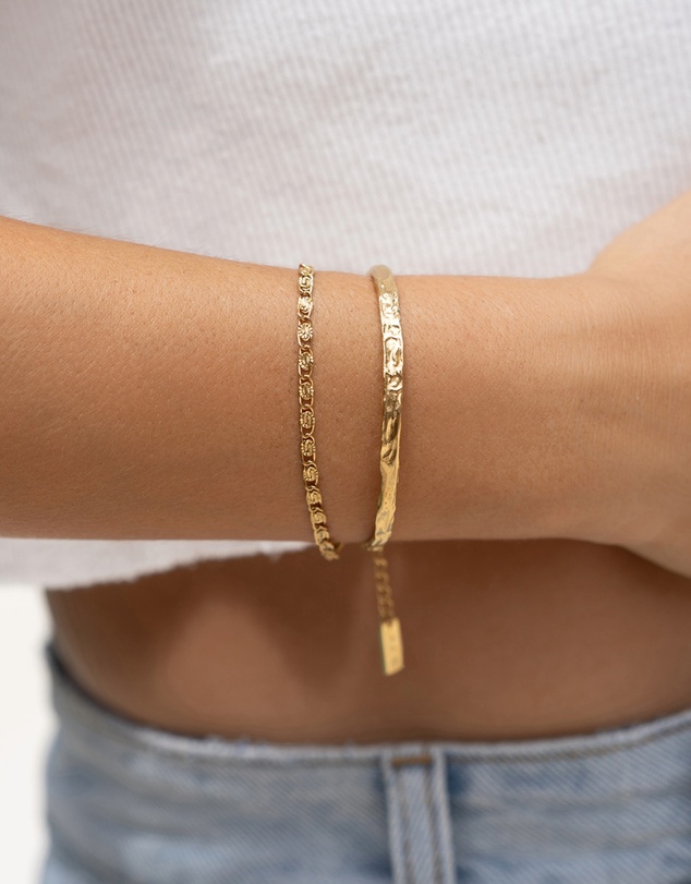Arms Of Eve - Dragon Gold Chain Bracelet