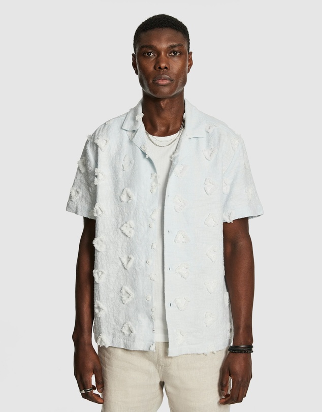 yd. - Ross Textured Shirt