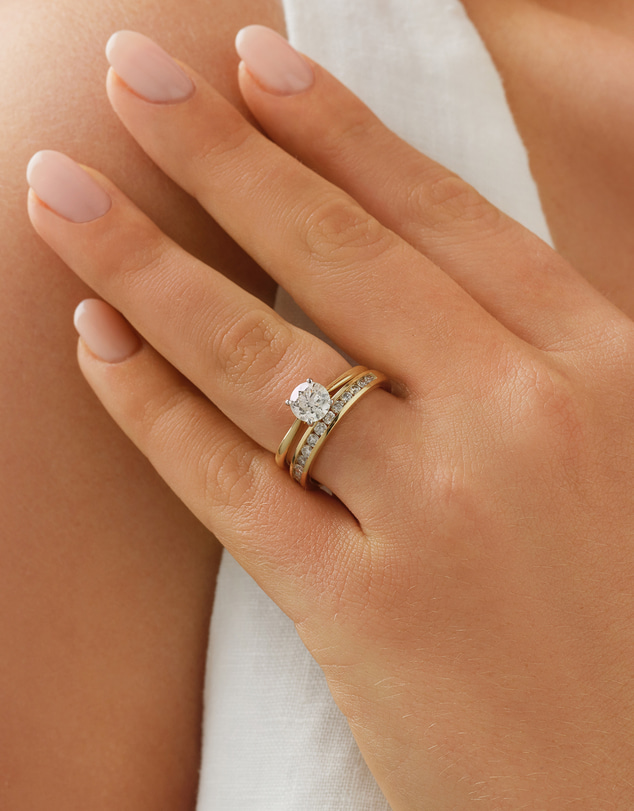 Michael Hill - 0.50 Carat TW Channel Set Diamond Wedding Ring in 14kt Yellow Gold