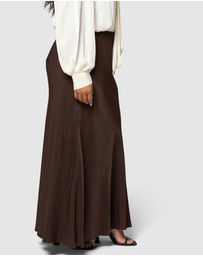 Something 4 Olivia - Luxe Satin Maxi Skirt