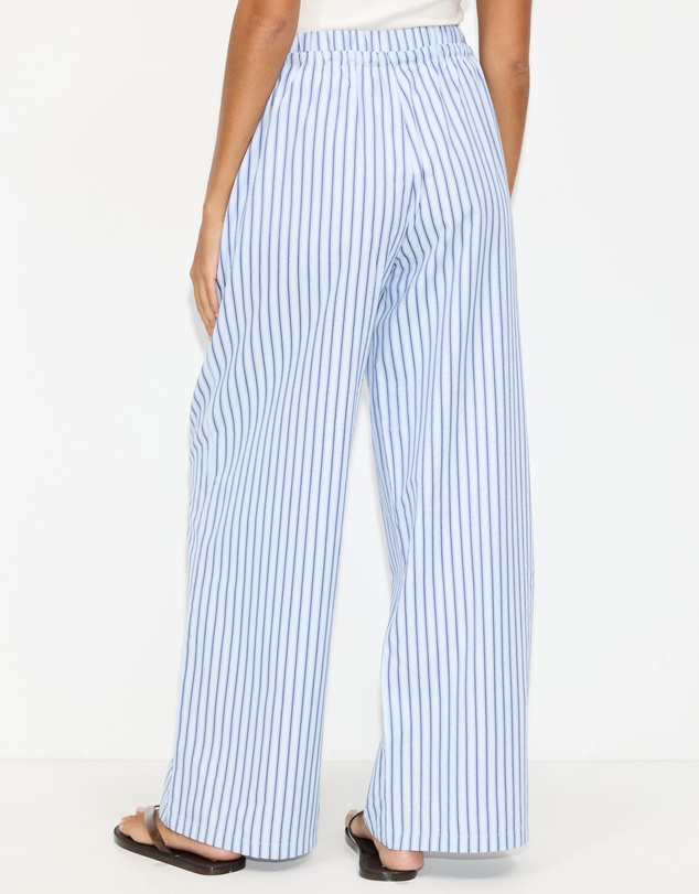 Dazie - Nina Stripe Double Waist Band Pants