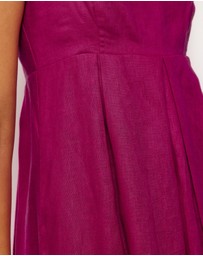 AERE - Aniya Linen Maxi Dress
