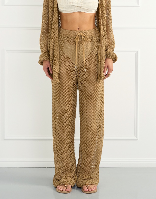 Aqua Blu Australia - Beige Resort Pants