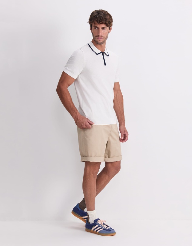Sportscraft - Brookes 1/4 Zip Knit Polo