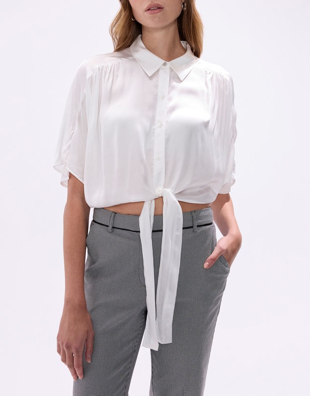 Marcs - Thalia Tie Front Blouse
