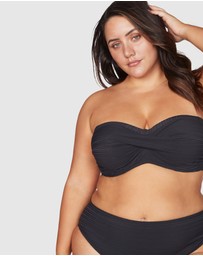 Artesands - Aria Black Botticelli Bandeau Underwire Bikini Top