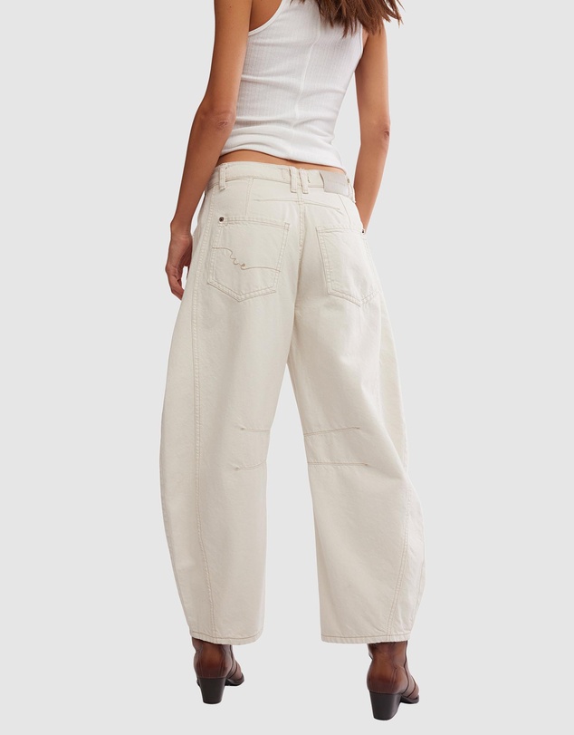 Free People - Good Luck Mid Rise Barrel Jeans
