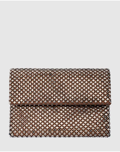 Olga Berg - Scarlett Crystal Clutch