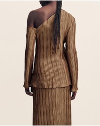 Shona Joy - Leda Asymmetrical LS Top