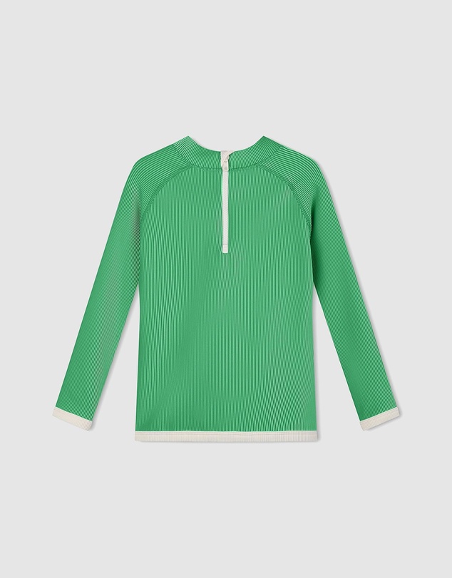 Zulu & Zephyr Mini - Mini Stripe Rib Rashie - Kids-Teens