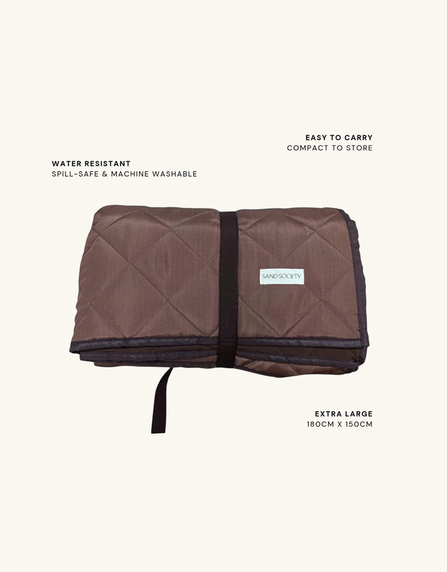 Sand Society - Gingham Picnic Blanket