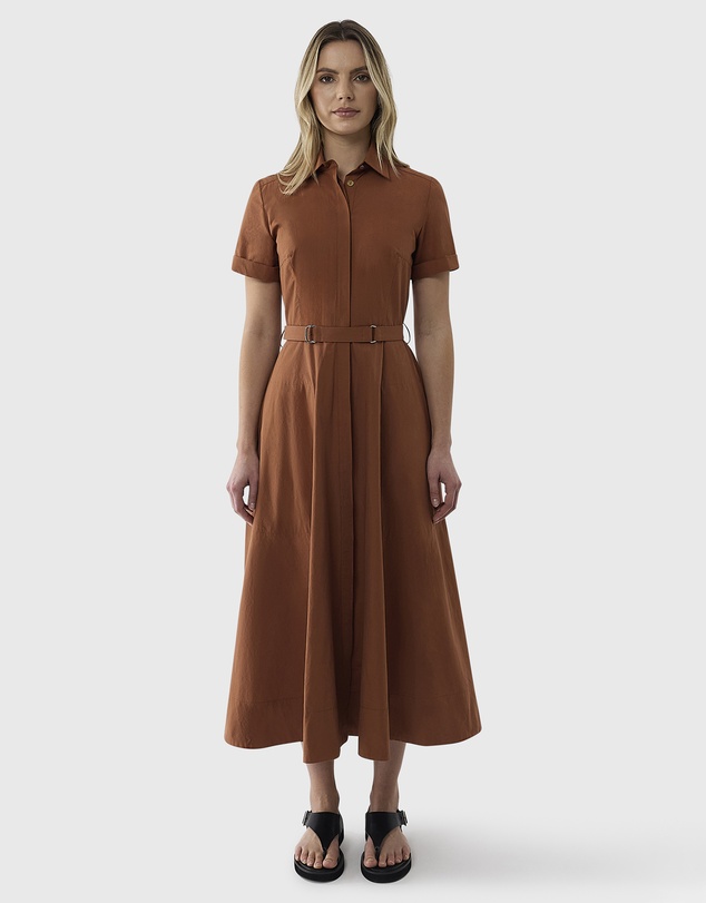 Farage - Cotton Shirtdress