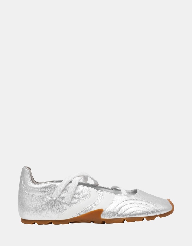 Steve Madden - Joisie Silver Sneakers