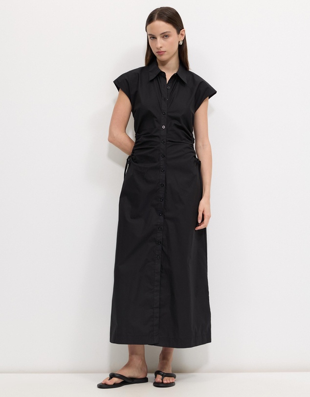 Calli - Luna Cap Sleeve Midi Dress