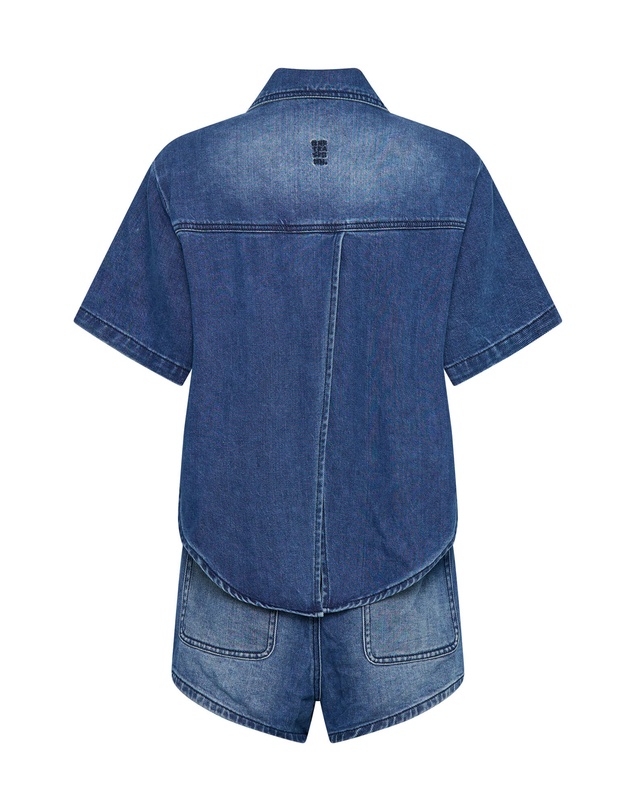 ONE TEASPOON - Taylor Denim Jumpsuit - Rosewood
