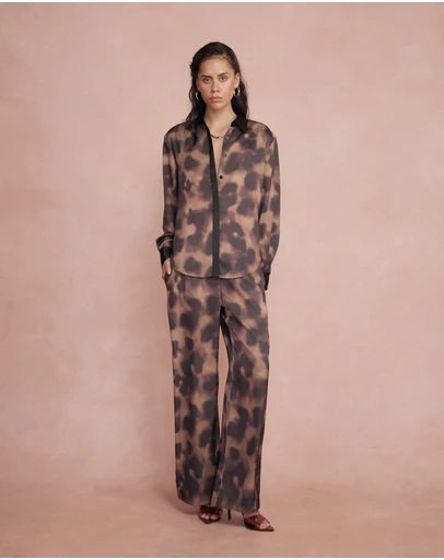 Forcast - Savanna Printed Satin Pants