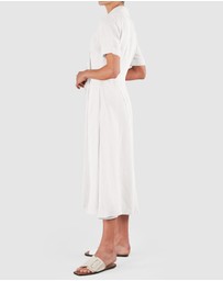 Amelius - Ines Linen Tie Front Dress