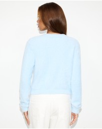 Dazie - Sloane Fuzzy Cardigan