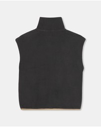 Billieblush - Polar Sweatshirt Zip-Up Vest - Kids-Teens