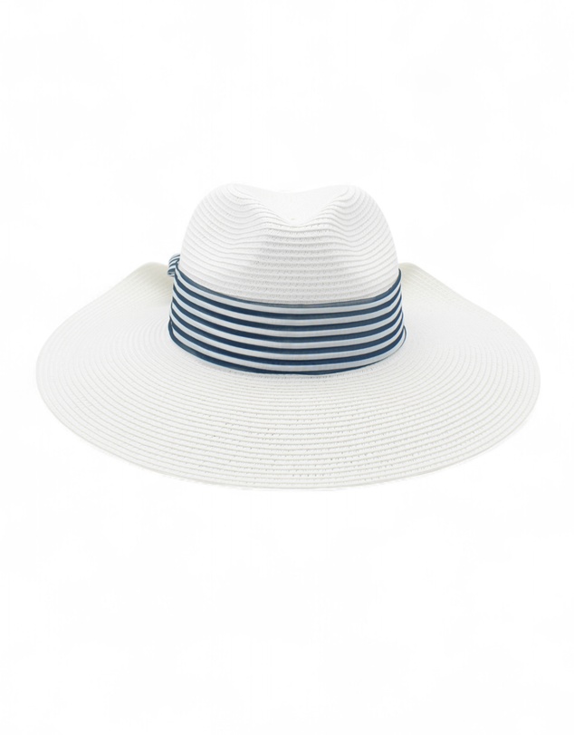 Morgan & Taylor - Archer Short-Back Fedora in White