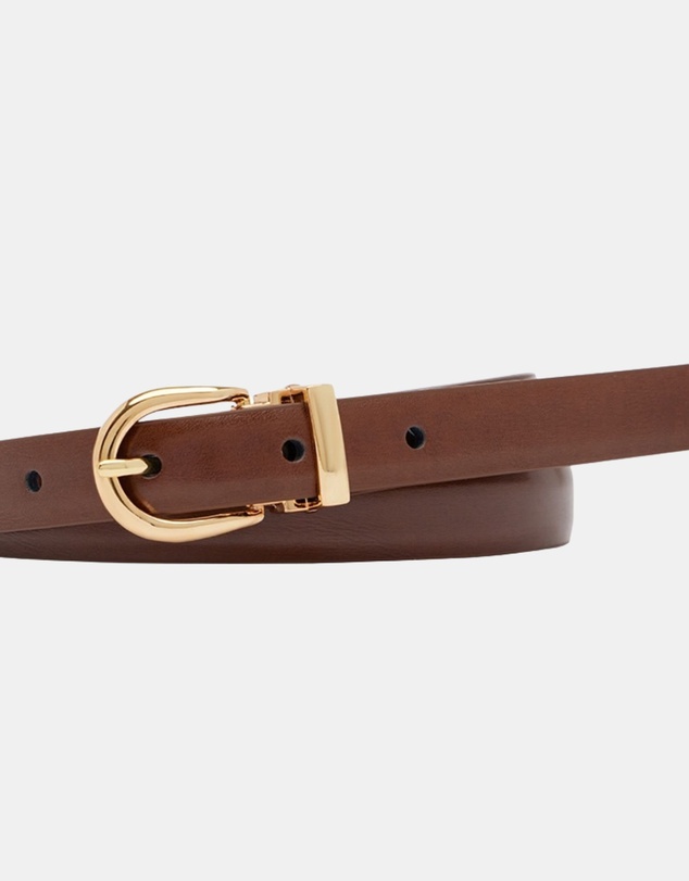 Buckle - Mallee. Australian Made Reversible Leather Belt. 19mm width.