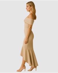 Romance by Honey and Beau - Rome Off Shoulder Maxi