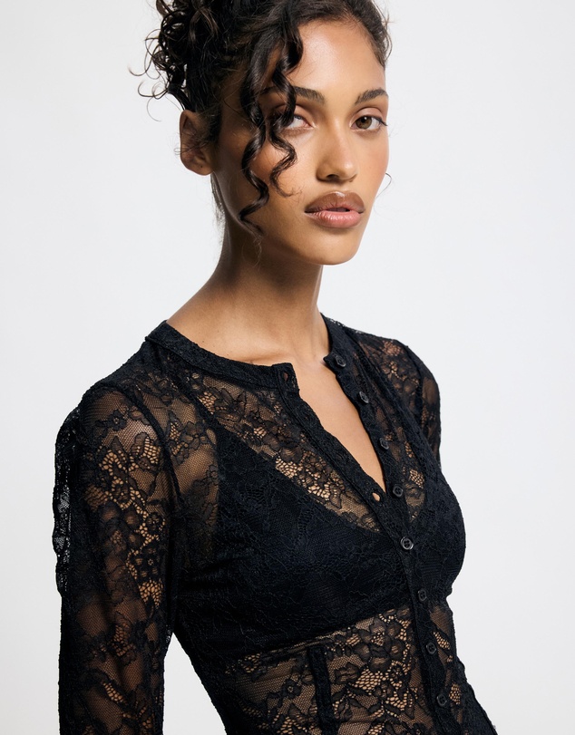 Lover - Celeste Lace Shirt