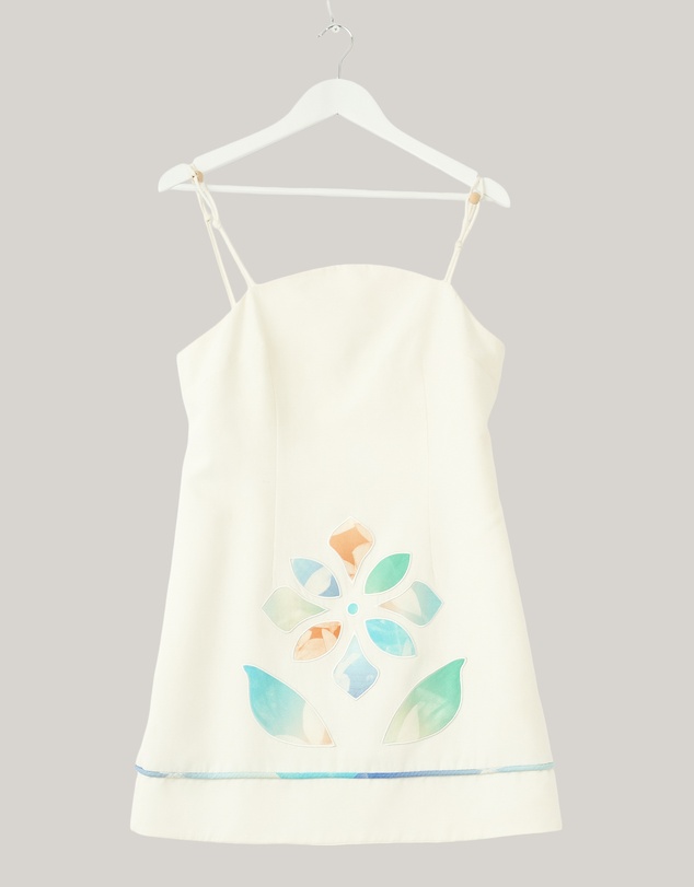 Revibe - Repaired BY JOHNNY. Sienna Sunset Bead Mini Dress