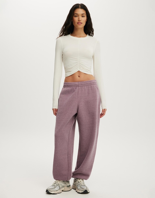 Cotton On Body Active - Active Ruched Front LS Top