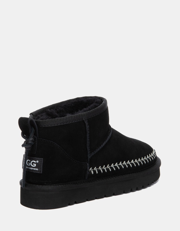EVERAU - Australian Shepherd Ugg Mini Canlia Cow Suede Upper UGG Boots