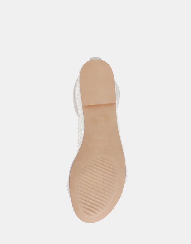 Steve Madden - Mino-P Off White Pearl Flats