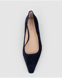 Edward Meller - ELVY Chiselled Flat Pump
