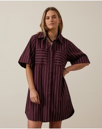Ceres Life - Sara Mini Shirt Dress