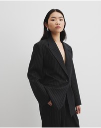 Country Road - Pinstripe Blazer