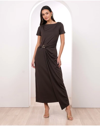 Pilgrim - Noah Short Sleeve Maxi Dress
