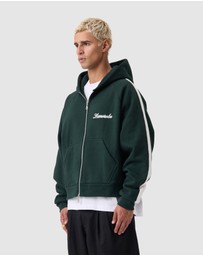 Zanerobe - Stitched Box Crop Hood Forest