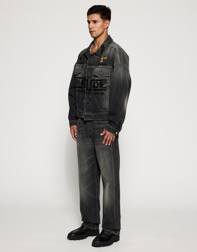 RHUDE - 90S Traxedo Denim Jeans