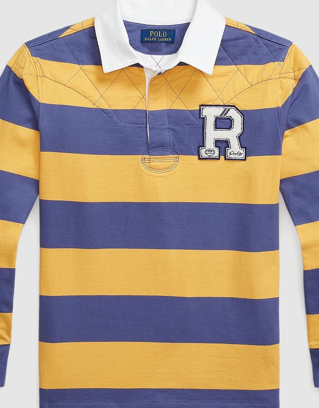 Polo Ralph Lauren - Striped Cotton Jersey Rugby Shirt - ICONIC EXCLUSIVE - Teens