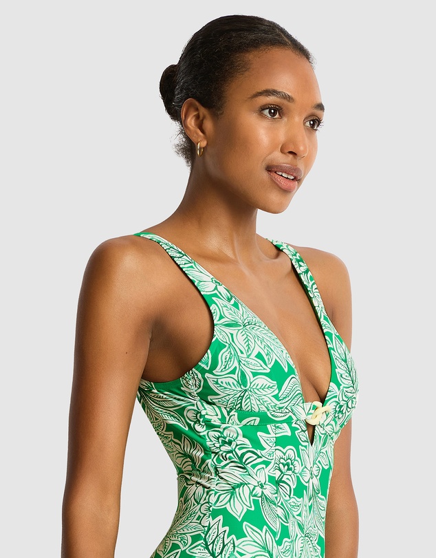 Sea Level Australia - Palmera Chain Link Longline One Piece