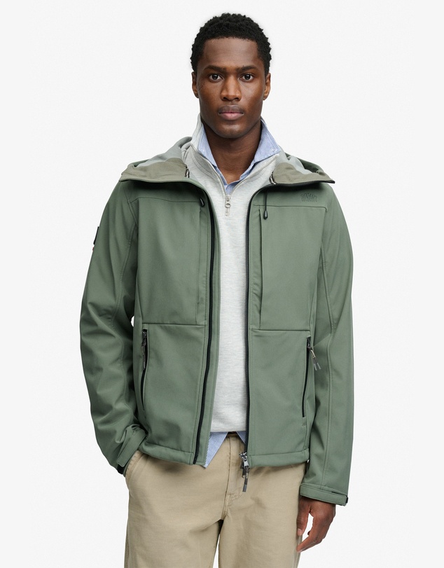 Superdry - Hooded Softshell Trekker Jacket