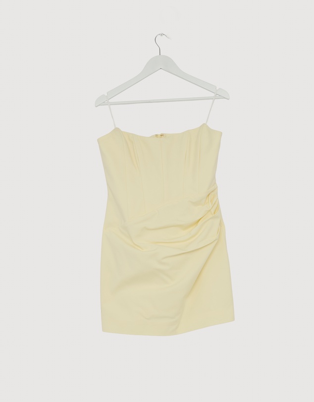 Revibe - Repaired Shona Joy Lani Strapless Corset Mini Dress - AU 14