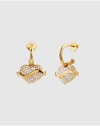 GUESS - Gold-Tone Vintage Guess Earrings