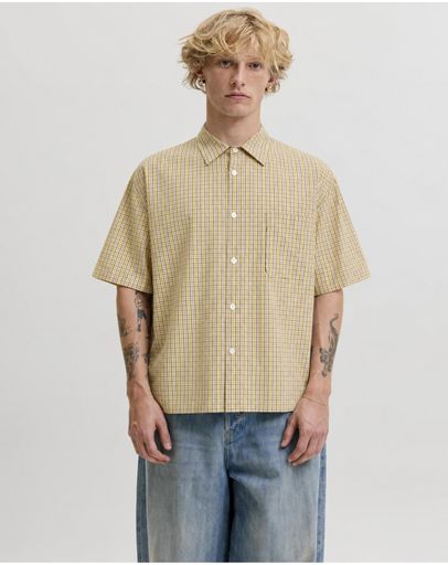 Cornsilk Checks