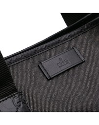 Pre-Loved by Azura Reborn - Pre-Loved Guccissima Trimmed Denim Tote