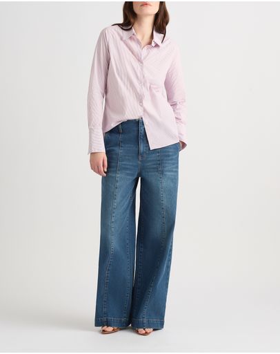 Mauve Stripe