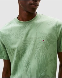 Tommy Hilfiger - Floral Jacquard Tee