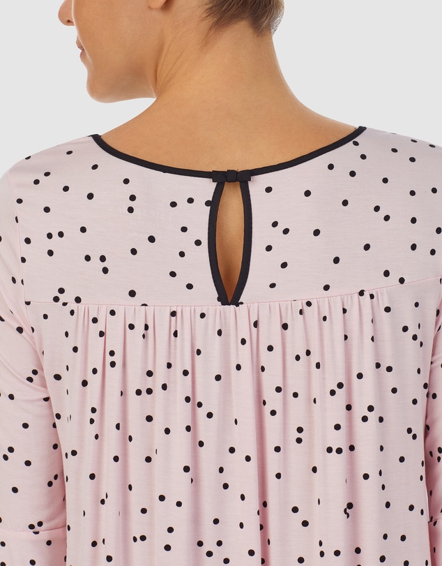 Kate Spade - Modal Jersey 3/4 Sleeve Short Sleepshirt Nightgown